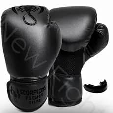 Kit Luva Boxe Muay Thai + Protetor Bucal