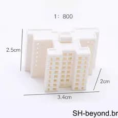 Material De Paisagem De Apartamento De Simulação De Exibição De Construção Em Miniatura 1 . 800