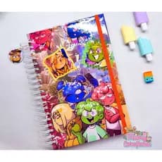 Caderno 10 matérias Mundo Torajo- Colegial -caderno grande *sem adesivo* Torajo