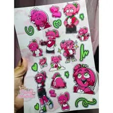 Cartela de adesivo Margo- Mundo Torajo - Margo 🍓-Stickers
