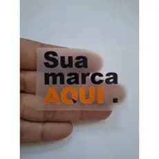 Etiqueta personalizada para roupa fitness e moda praia termocolante