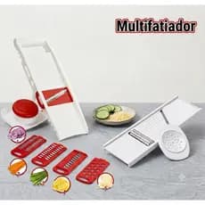 Cortador Multifuncional Ralador Fatiador Mandoline Descacador De Legumes Frutas E Verduras