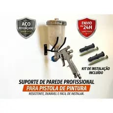 KIT 3 Suporte Organizador Premium para Pistola de Pintura