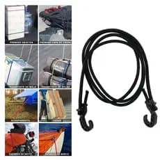 Corda elástica para capacete de motocicleta 40x40cm Rede elástica para bagagem Acessórios para moto