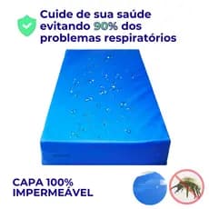 Capa P/ Colchão Berço E Solteiro Protetor Hospitalar Antiácaro Impermeável Macio Silencioso Premium