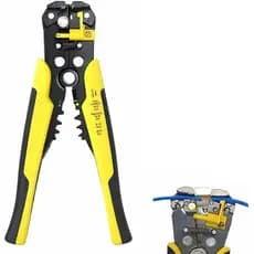 Alicate Profissional Automático - Desencapador e Cortador de Fios Universal