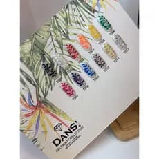 Gel Paint Colorido 8ml Dans - Unitário para Nail Arts e decorações em geral