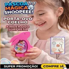 Porta Ovo De Chocolate Presente de Páscoa Suporte Coelho Para Kinder Ovo /Enfeite Decorativo