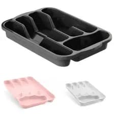Organizador de Talher Sem Tampa Premium com 5 Divisórias
