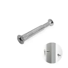 Parafuso União Cabeça Chata Ø 5 X 18 Mm Fechado E 22 Mm Aberto 50 peças