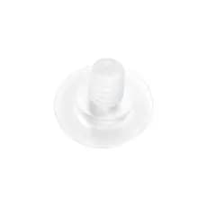 Kit 5 Ventosas Com Rosca de Silicone Incolor 10 Mm X 32 Mm Mk
