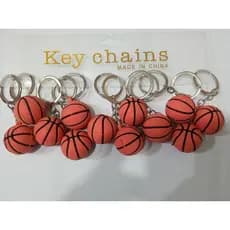 "Chaveiro: Bola de Basquete em Miniatura para Fãs Apaixonados."Com 12 unidades