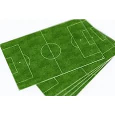 Kit De Jogo Americano Campo Futebol 4uni.