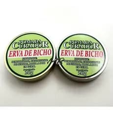 Kit 2/uni pomada erva do bicho 20g.