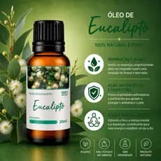 Óleo de Eucalipto 100%natural Uzze+naturais