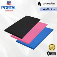 Colchonete de Academia Yoga Pilates Ginástica Fitness Escolar 90x40x3cm Espuma D23