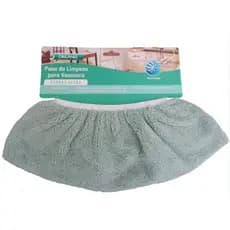 Saco Pano de Ch茫o Para Vassoura e Rodo Limpeza Microfibra Reutiliz谩vel Kehome