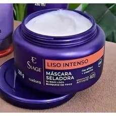 Máscara Capilar Liso Intenso Seladora Siàge Eudora 250g