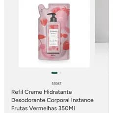 Refil Loção Hidratante Corporal Instance (escolha o seu)  Eudora