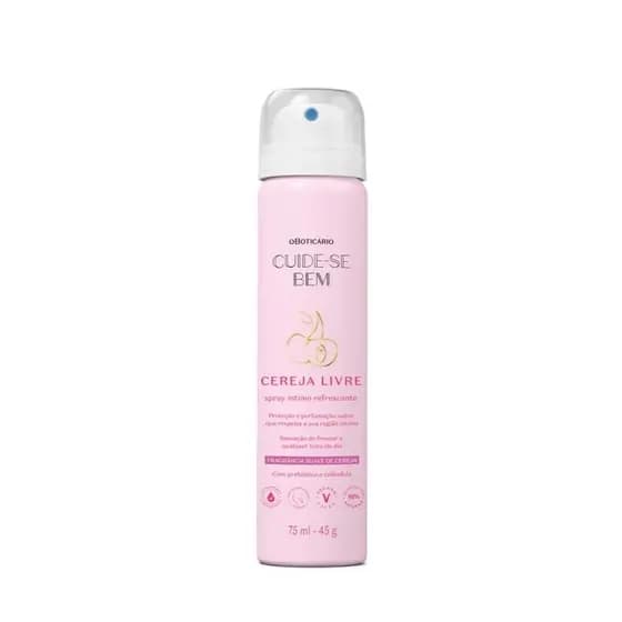 Creme Hidratante Para Virilha /Spray íntimo Cuide-se Bem Cereja 🍒 Livre 100ml oboticario.