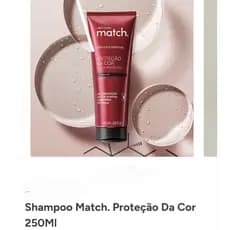 Shampoo Match. Proteção Da Cor 250ml oboticário.