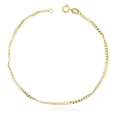 Pulseira de Ouro Grumet Banhada a Ouro 18k Masculina - Garimpo de Ouro