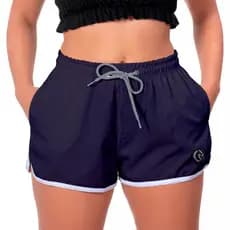 Shorts Feminino Lisos Soltinho Saída de Praia Academia Treino Dia a Dia Casual Moda Verão Leve e Confortável