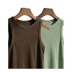 Kit 2 Regata Canelada Feminina Premium Blusinha Basica Verao