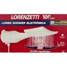Ducha Loren Shower Eletrônico Lorenzetti 127v 5500w Chuveiro Cor Branco