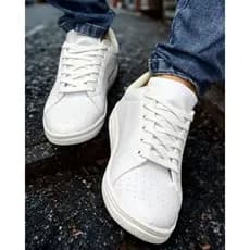 Sapatênis Masculino Branco Tênis Masculino Casual Branco Conforto Dia a Dia