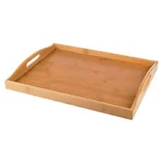 Bandeja de MDF e Bambu 40 x 30 x 5 cm