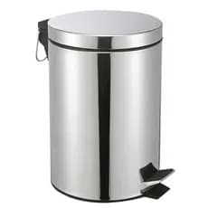 Lixeira em Aço Inox com Pedal 12Lts Clink