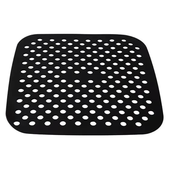 Tapete Cozimento Quadrado Fritadeira Elétrica Silicone 21cm