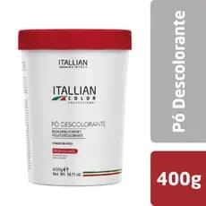 PÓ DESCOLORANTE 400G ITALLIAN COLOR SILVER/ DUSTY FREE / PREMIUM