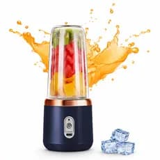 Mini Liquidificador 400Ml Mixer Elêtrico Batedor Sheikeira