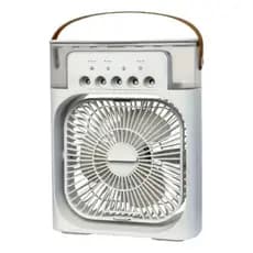 Ventilador Refrigerador E Umidificador De Ar Portátil C/Led