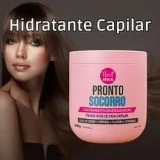 SOS Pronto Socorro Capilar Hidratação Profissional Home Care 500Grs