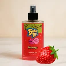Body Splash Corporal com Cheirinho de Chiclete de Morango 250ml