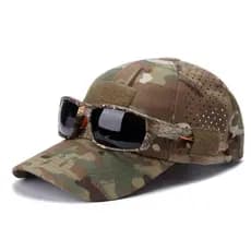 Novos Homens Camuflagem Boné De Beisebol Respirável Protetor Solar Chapéu Esportes Ao Ar Livre Caça Caminhadas Acampamen