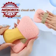Modelos Domésticos Ferramenta De Limpeza De Bola De Banho Super Macia Flor Esfregando Espuma Esponja P1u1
