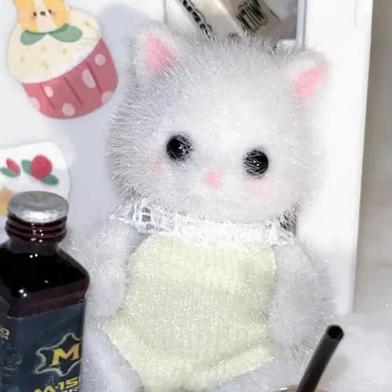 Pronto Estoque senbeier Poodle Boneca Fofa De Alto Valor Estilo Menina Mesma Namorada Conjunto De Internet A5y6