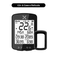 XOSS G2+ Plus Ciclocomputador GPS Bike + Película e Capa Protetora