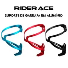 Suporte de Garrafa Riderade em Alumínio MTB Speed c/ Parafusos Incluso