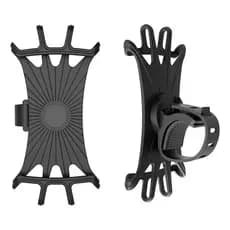 Suporte Universal para Celular em Silicone Guidão Bike Moto