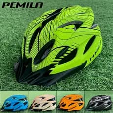 Capacete Ciclismo MTB Com Viseira Pemila