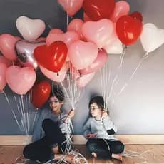 20pcs 12 Polegadas Balões De Látex Em Formato De Coração/Pérola Para Decoração De Festa/Aniversário/Casamento