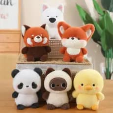 Crianças Animais Brinquedos De Pelúcia Bonito Urso Série Boneca Travesseiro Elefante Ovelha Macaco Brinquedo Presente Pa