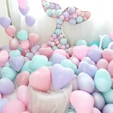 50Pcs 12 Polegada Rosa Amor Do Coração Macaron Balões De Látex De Casamento Dia Dos Namorados Hélio Da Festa De Aniversário Inflável Globos