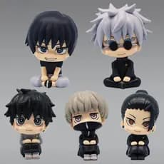10cm Anime Satoru Gojo Jujutsu Kaisen Figura Fushiguro Megumi Brinquedo Okkotsu Yuta Inumaki Toge Geto Suguru PVC Modelo