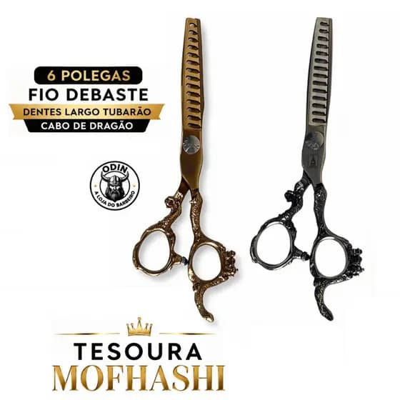 Tesoura Fio Desfiadeira Tesoura Debastadeira Tesoura de Debaste Tesoura para cortar cabelo